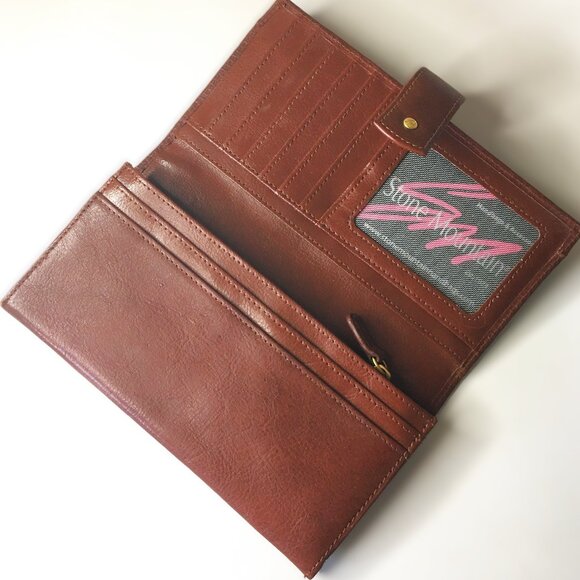 STONE MOUNTAIN Large Nutmeg Ladie's Wallet  NEW!!! - Picture 1 of 11
